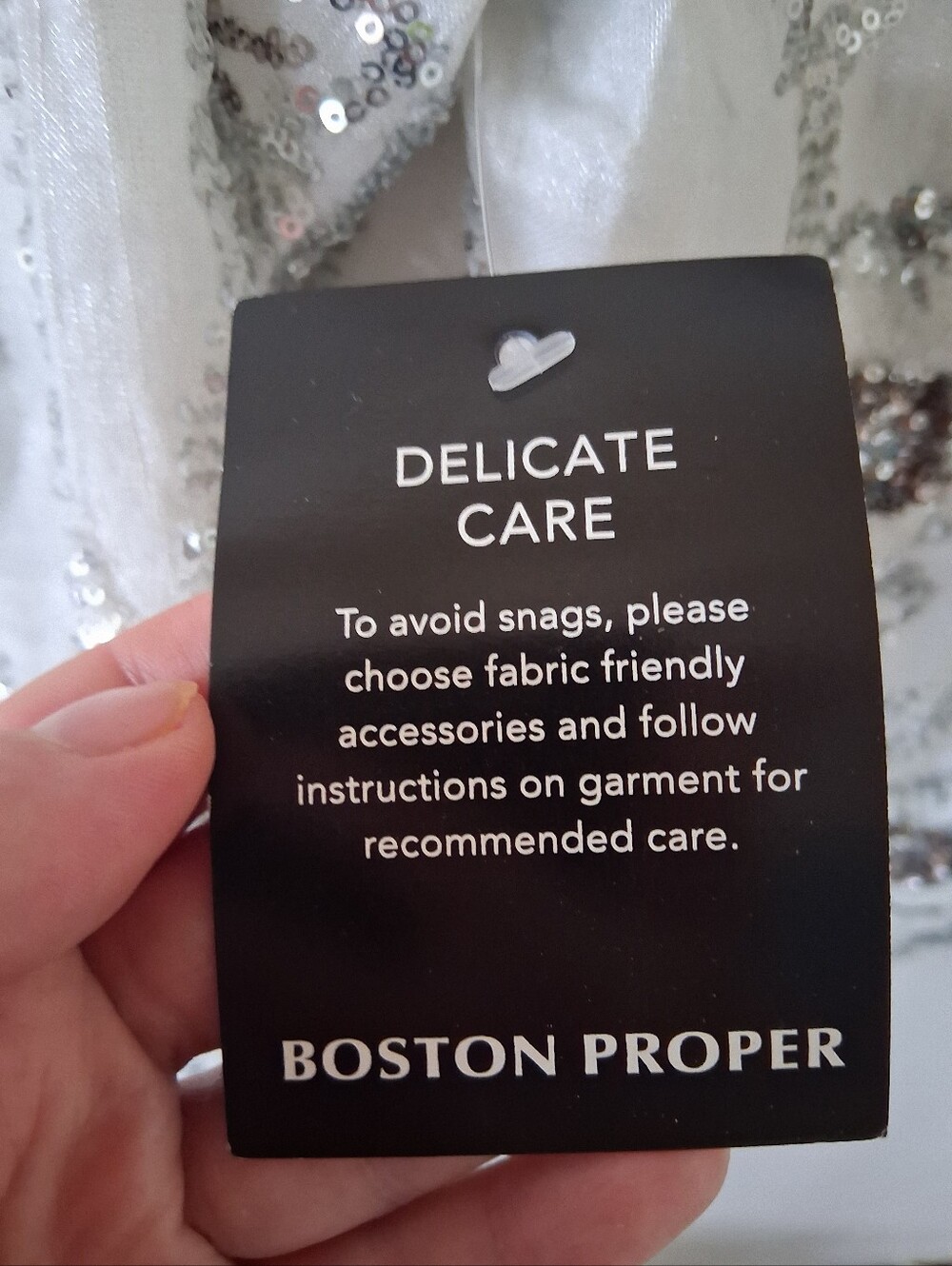Boston Proper Embellished Floral Sequin Linen Jacket - Picture 10 of 13